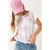 Geborduurde T-shirt met korte mouwen en ronde hals