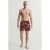 JACK & JONES PANTS STUDIO zwemshort met print donkerrood