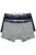 JP1880 Boxershorts  navy / grijs gemêleerd