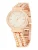 GUESS Analoog horloge ‘Gala’  rose-goud / zwart / transparant / wit