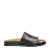 Vagabond leren slippers zwart