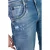 High waist destroyed jeans dames 400/28 Le Temps des cerises Revers N°3