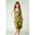 Leafy Delight jurk in multi