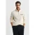 GANT Graphic Half Zip Cream