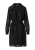 comma casual identity Jurk  zwart / zilver