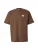 VANS Shirt  chocoladebruin / wit