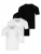 Ragman Onderhemd ‘Basic’  zwart / wit
