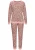 VIVANCE Pyjama ‘Dreams’  rosa / zwart / wit