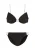 LSCN by LASCANA Bikini  zwart / wit