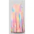Happy Girls regular fit jurk van pure viscose met gesmokte look