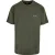 Urban Classics Heren Geborduurd Oversized T-shirt (Fles groen)