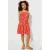 Mango Kids korte jurk rood