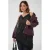 Kaffe Curve Plus Size top – zwart