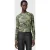 AllSaints Hanako Mesh Top Emerge Olive Green