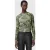 AllSaints Hanako Mesh Top Emerge Olive Green