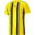 Puma Heren Team Liga Gestreept T-Shirt (Geel/Zwart)