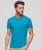 Superdry Mannen Essential Neon T-shirt met Geborduurd Logo Blauw