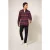 White Stuff Moxley Brushed Check Shirt Dark Red