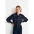 Rich & Royal Blouse With Bow Midnight Blue