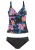 LASCANA Tankini  blauw / lila / oranje / zwart