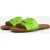 Oh My Sandals Oh My Sandals Amira Slippers groen Leer