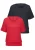 VIVANCE Shirt  donkerrood / zwart gemêleerd