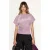 T-shirt met korte mouwen en ronde hals