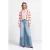 Rich & Royal Super Flare Blue Denim Organic Denim Blue
