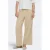 ONLY wide leg high waist casual broek beige