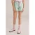 WE Fashion straight casual short mintgroen