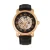 Reign Kahn automatisch skelet horloge met leren band