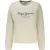 Pepe Jeans White Cotton Blend Women’s Sweatshirt