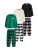 Next Nachtkledij  grijs / groen / zwart / wit