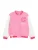 Cool Club Sweatvest  pink / kersrood / wit