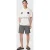 AllSaints Terra Ss Ftblshirt Ashen White