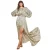 Damesjurk Goddiva Shirred Waist Chiffon Printed