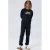 NAME IT KIDS sweater met borduursels – zwart