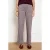 LOLALIZA wide leg pied-de-poule broek – zwart/meerkleurig