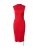 KARL LAGERFELD JEANS Gebreide jurk  knalrood / zwart / wit