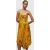 AllSaints Marta Ronnie Dress Ochre Yellow