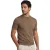 Bruine T-shirt ronde hals Cavallaro viscose