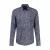 LERROS regular fit overhemd met print – blauw