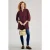 White Stuff Blake Cord Tunic Dark Plum