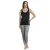 Satin T-shirt voor dames Admas