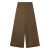 Aaiko high waist wide leg broek – olijfgroen