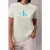 Calvin Klein Hero Ss Classic Mono Tee Aloe Wash