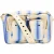 Núnoo Ellie Canvas Blue Stripes