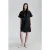 A.P.C. Army Shirt Dress Black