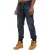 Enzo| Heren Denim Cuffed Jogger Jeans – Donkerblauw