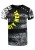 Rusty Neal Shirt  geel / zwart